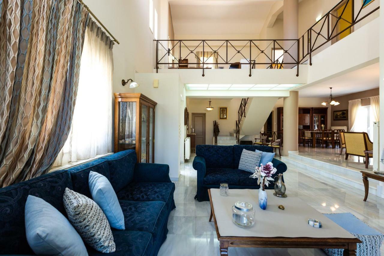 Carpe Diem-Luxury Villa With Private Pool Agia Paraskevi  Exterior foto