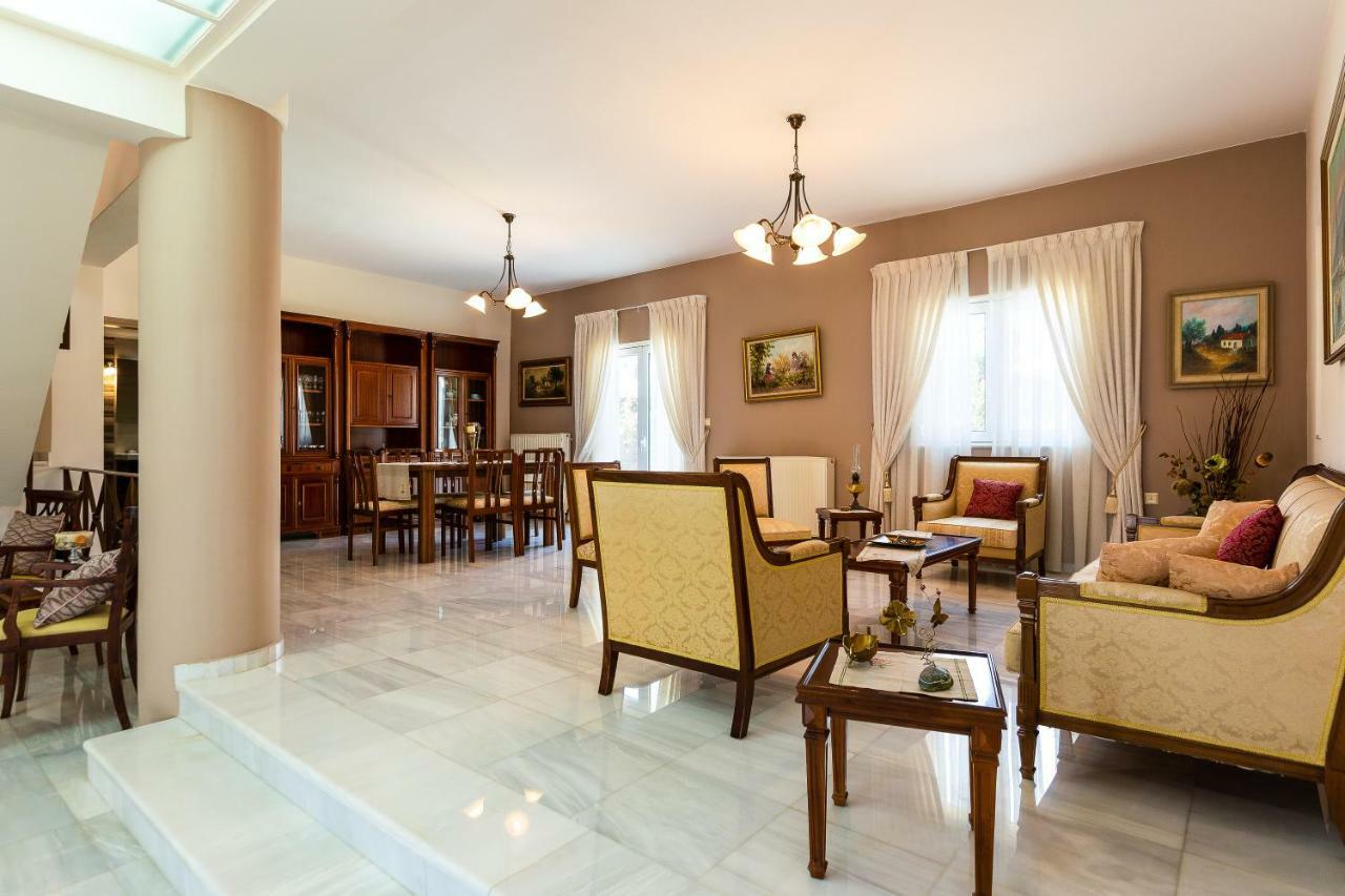 Carpe Diem-Luxury Villa With Private Pool Agia Paraskevi  Exterior foto