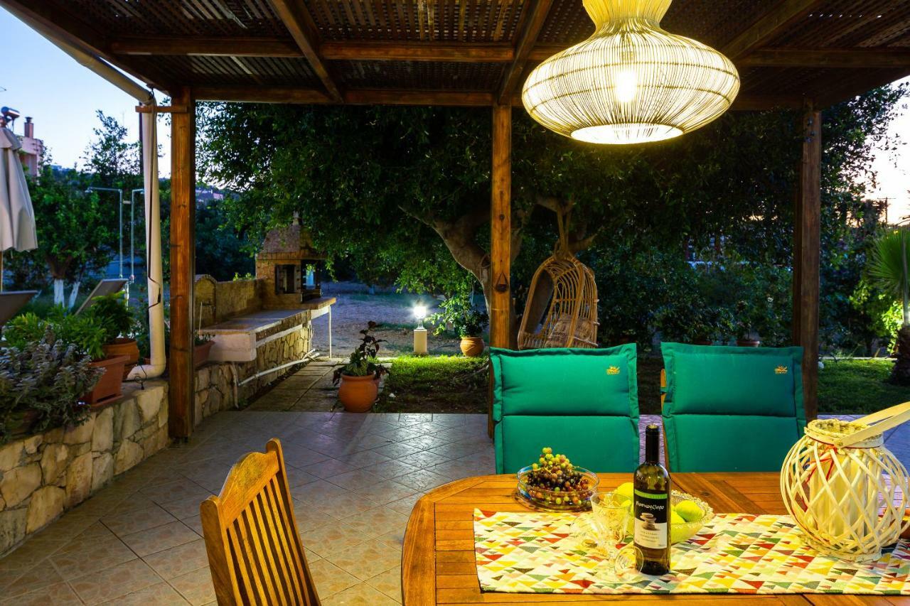 Carpe Diem-Luxury Villa With Private Pool Agia Paraskevi  Exterior foto