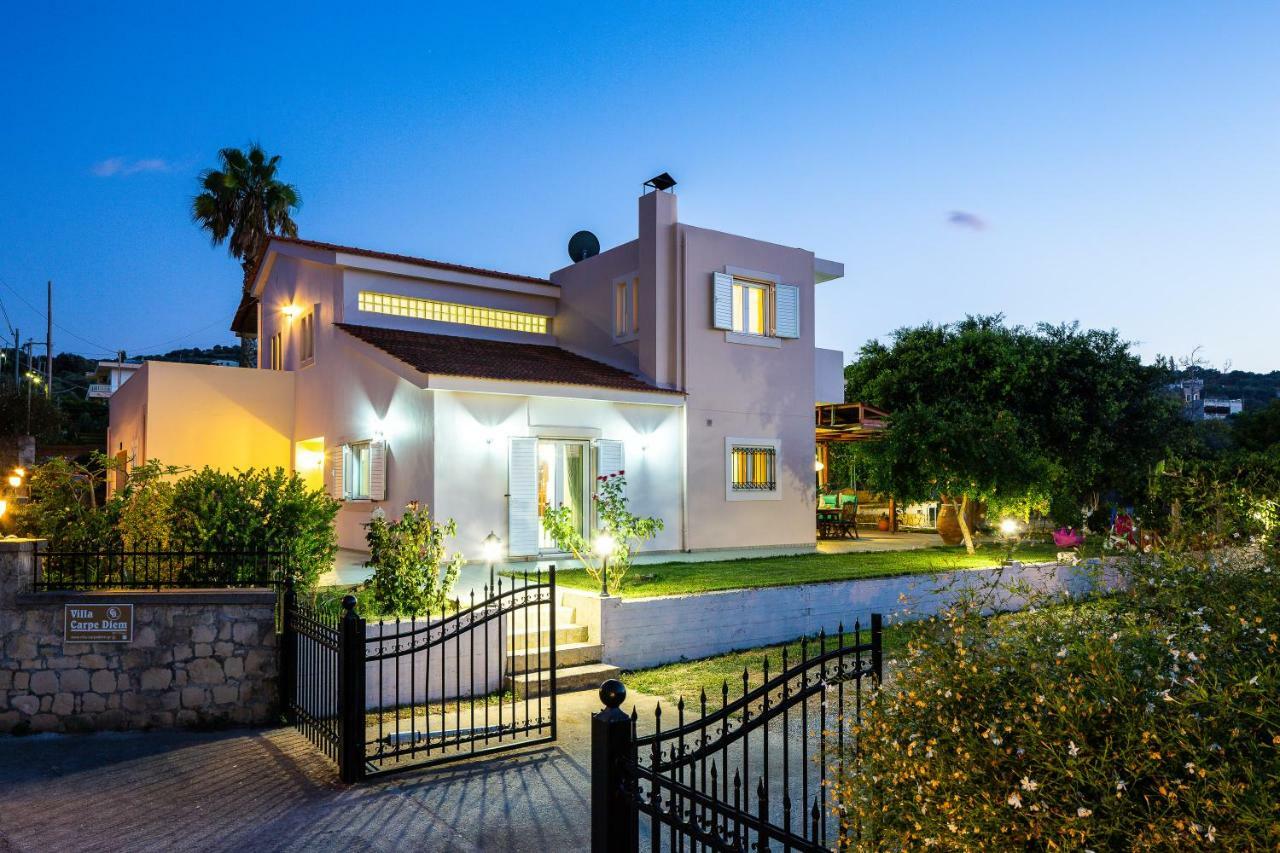 Carpe Diem-Luxury Villa With Private Pool Agia Paraskevi  Exterior foto