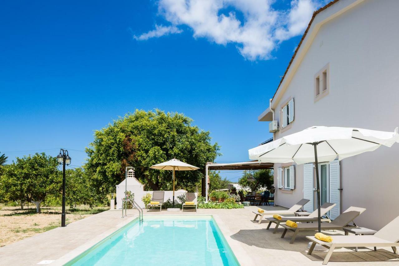 Carpe Diem-Luxury Villa With Private Pool Agia Paraskevi  Exterior foto