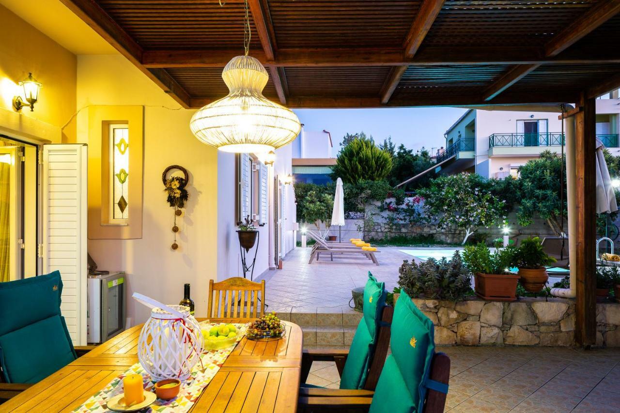 Carpe Diem-Luxury Villa With Private Pool Agia Paraskevi  Exterior foto